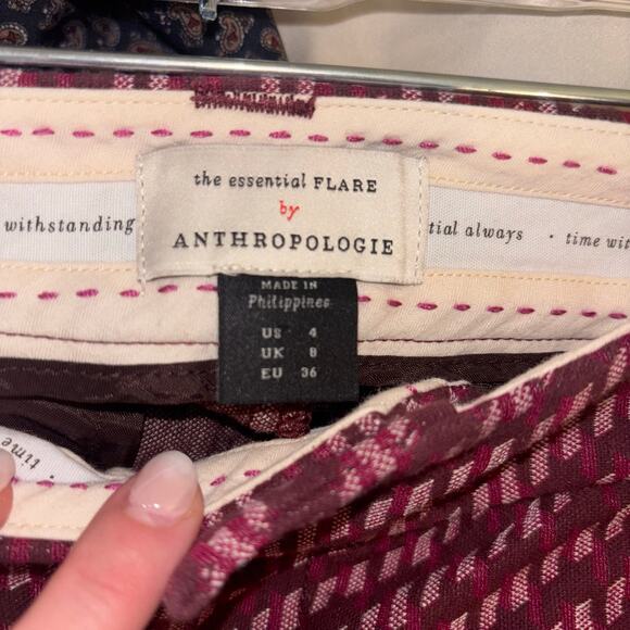 Anthropologie The Essential Flare Pants – Size US 4 - Picture 12 of 15